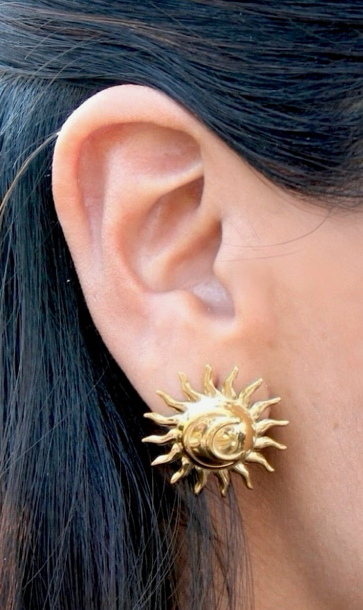 Boucles D'oreilles Soleil