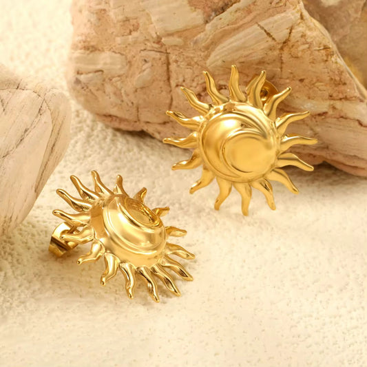 Boucles D'oreilles Soleil
